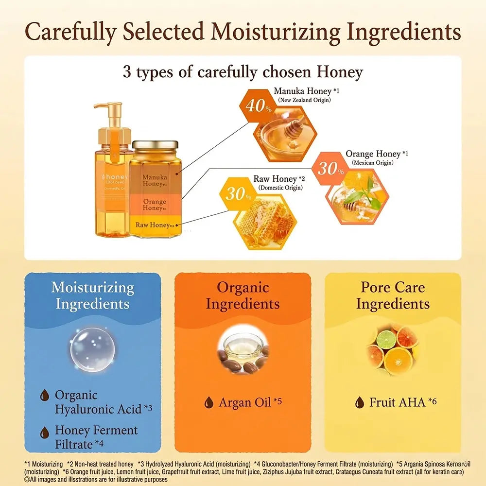 ViCREA - &honey Skin Care Cleansing Oil Sweet Honey