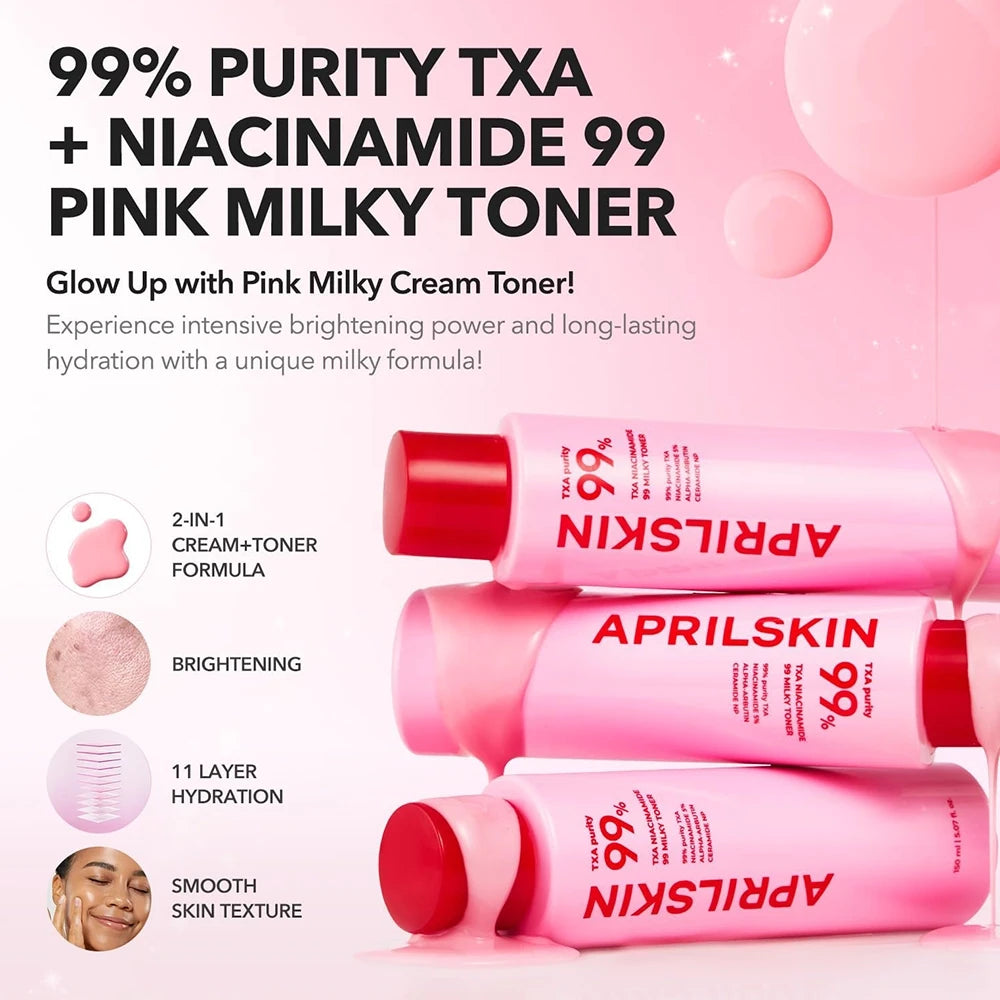 APRILSKIN TXA Niacinamide 99 Milky Toner