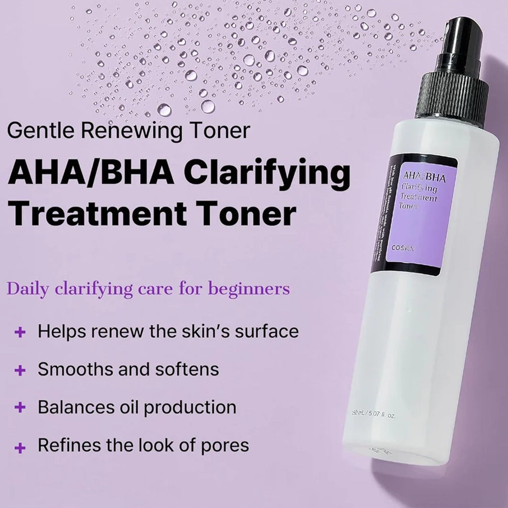 COSRX AHA/BHA Clarifying Treatment Toner