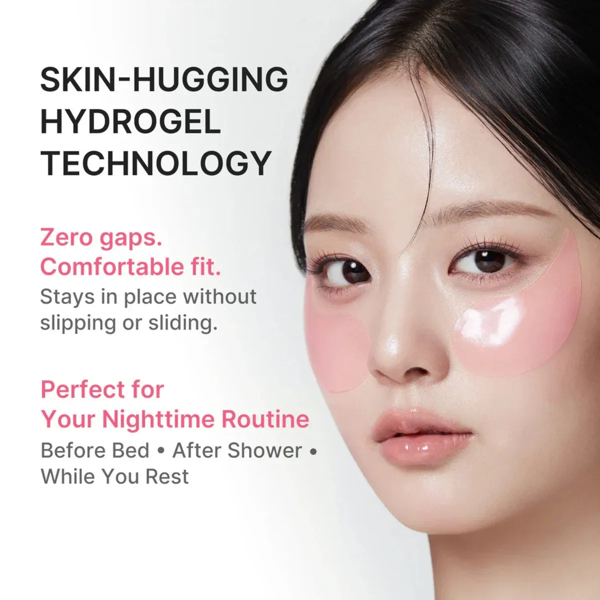 medicube PDRN Pink Caffeine Collagen Eye Patch