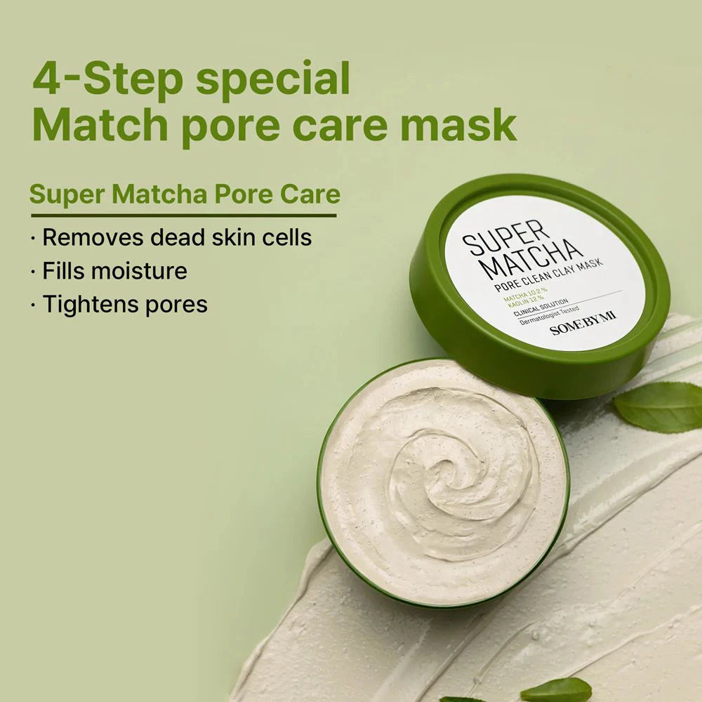 SOME BY MI Super Matcha Pore Clean Cleansing Clay Face Mask