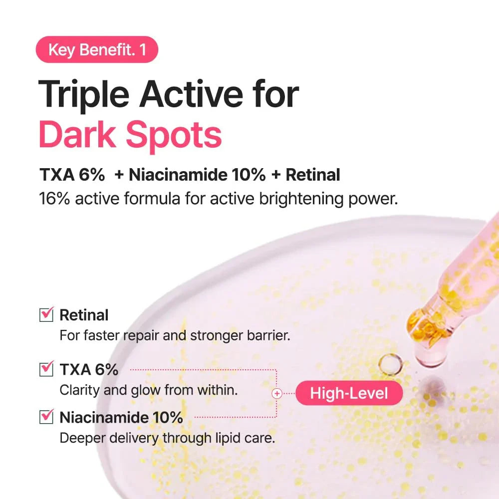 Purito SEOUL TXA 6 Niacinamide 10 Retinal Serum