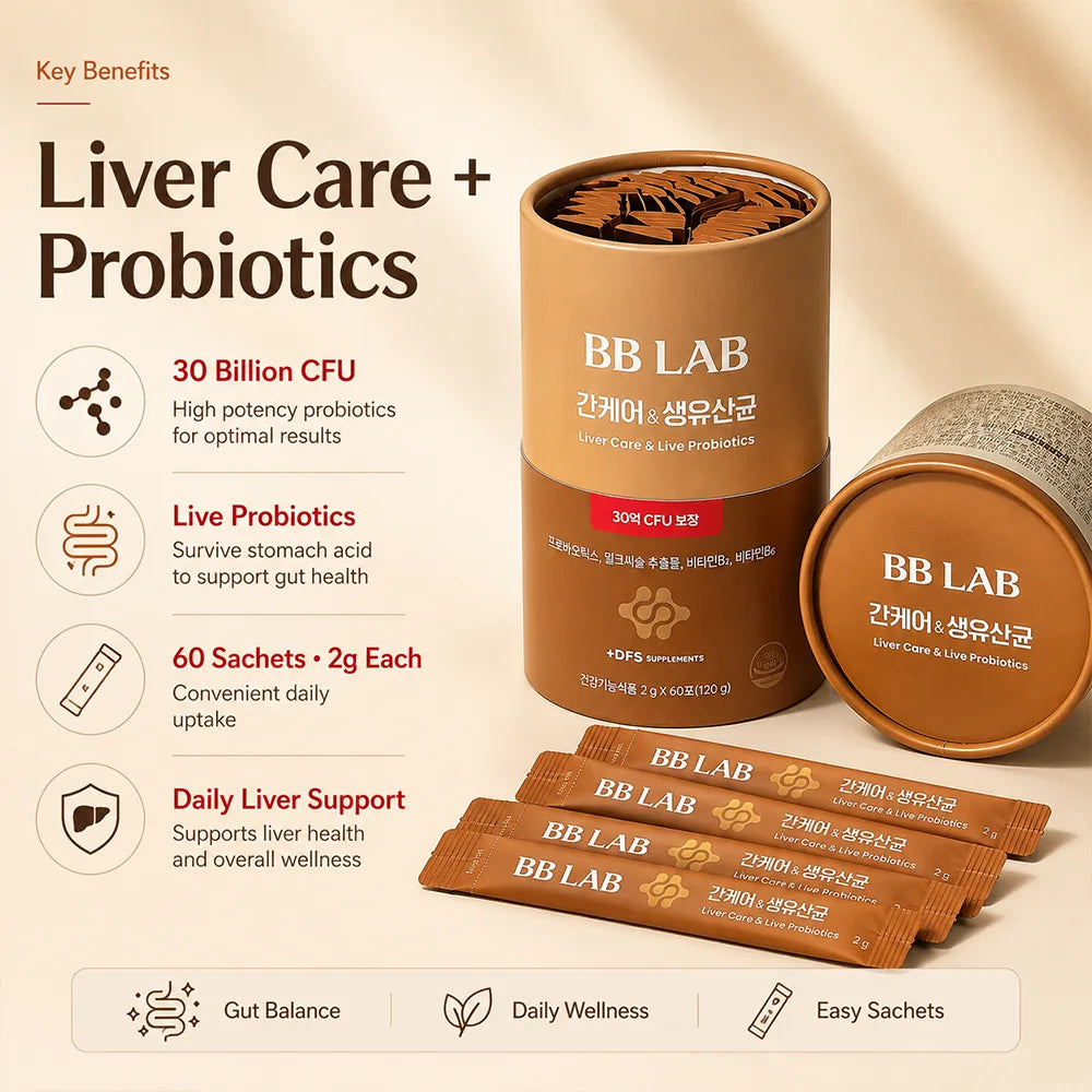 BB LAB 3 Billion Liver Care & Live Biotics