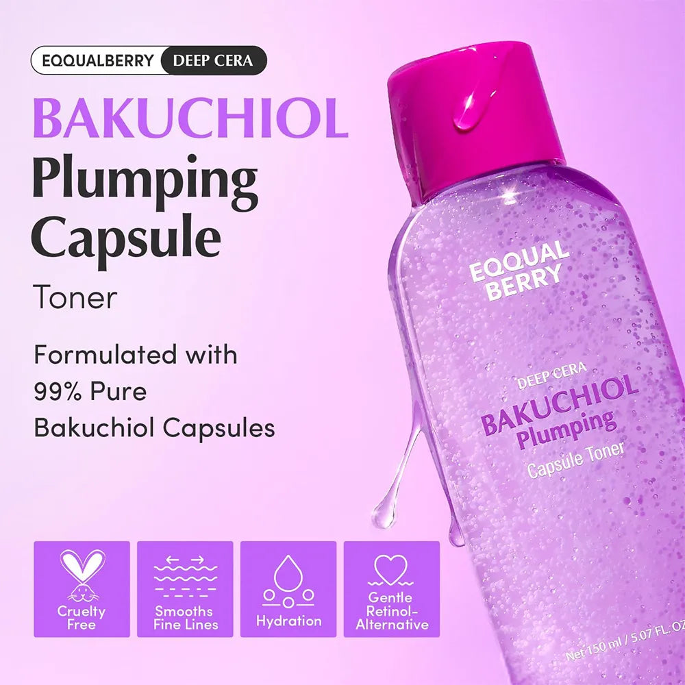 EQQUAL BERRY Bakuchiol Plumping Toner