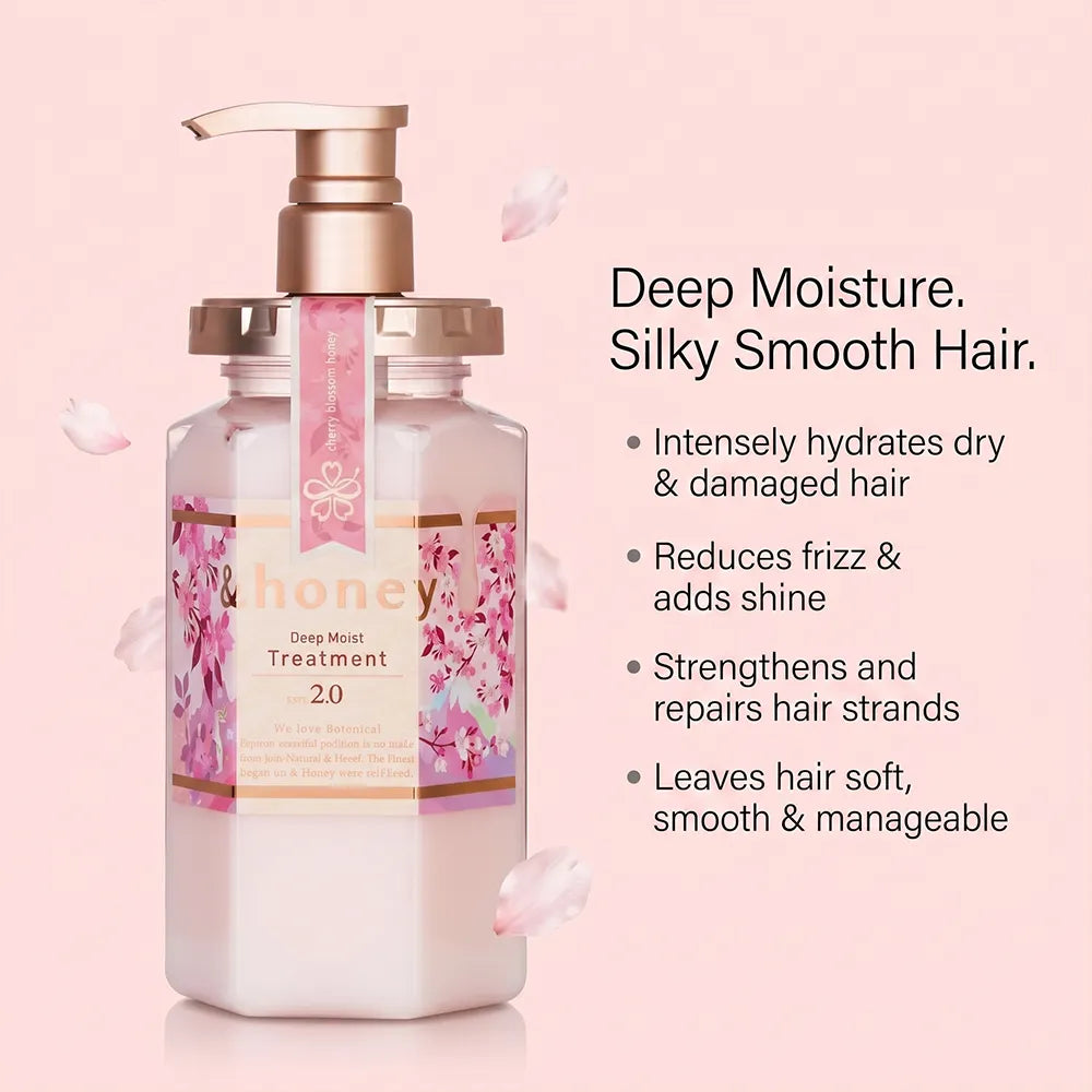 &honey Deep Moist Cherry Blossom honey Treatment