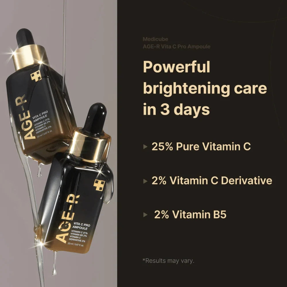 medicube AGE-R VITA C PRO AMPOULE