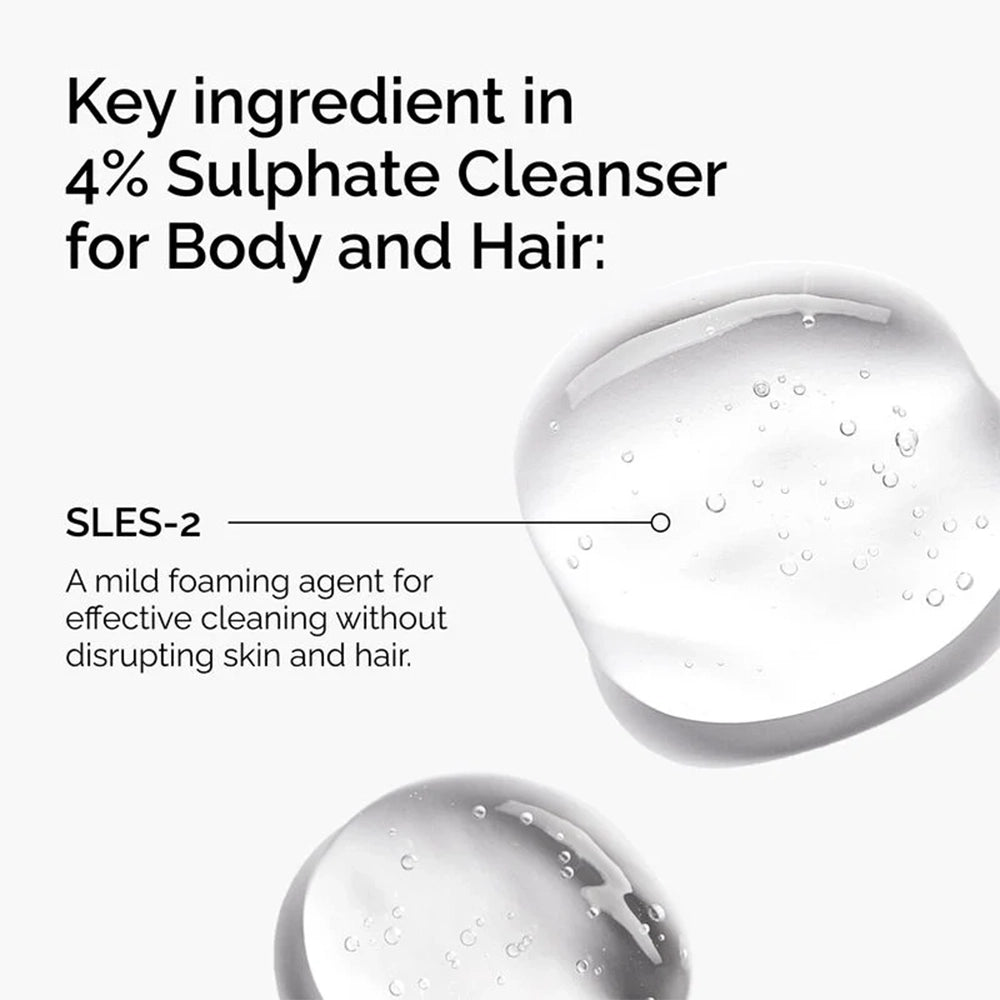 The Ordinary Sulphate 4% Cleanser for Body & Hair