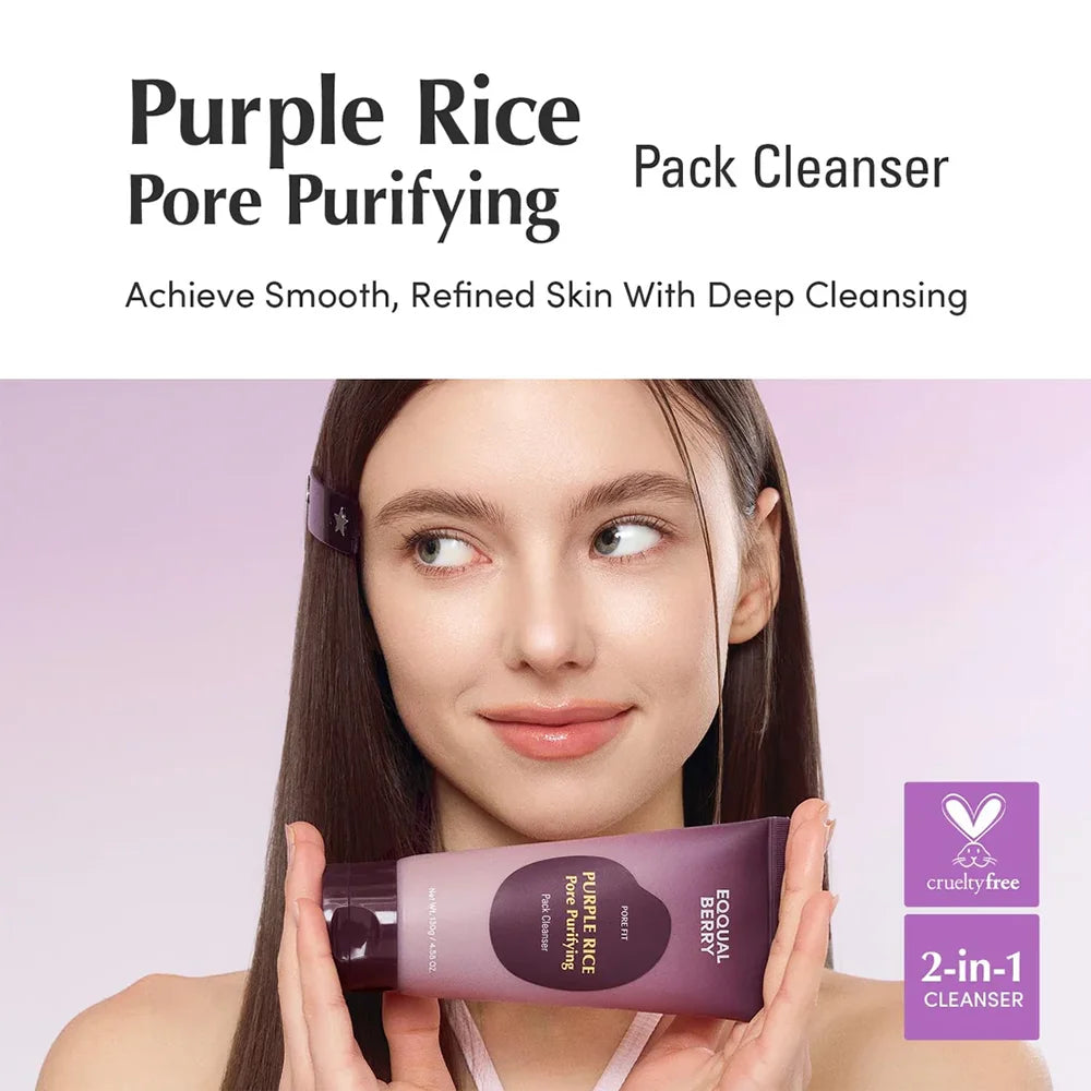 EQQUAL BERRY Purple Pack Cleanser