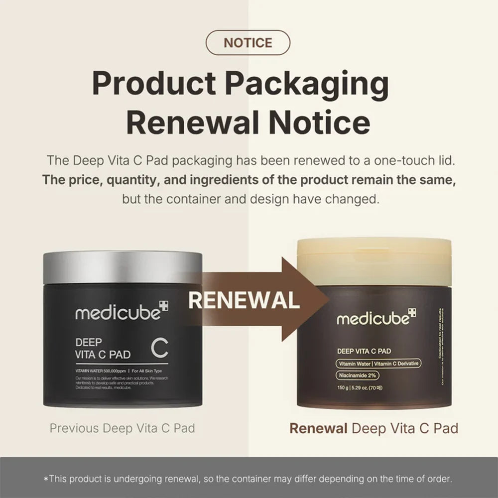 medicube 2024 Deep Vita C Pad