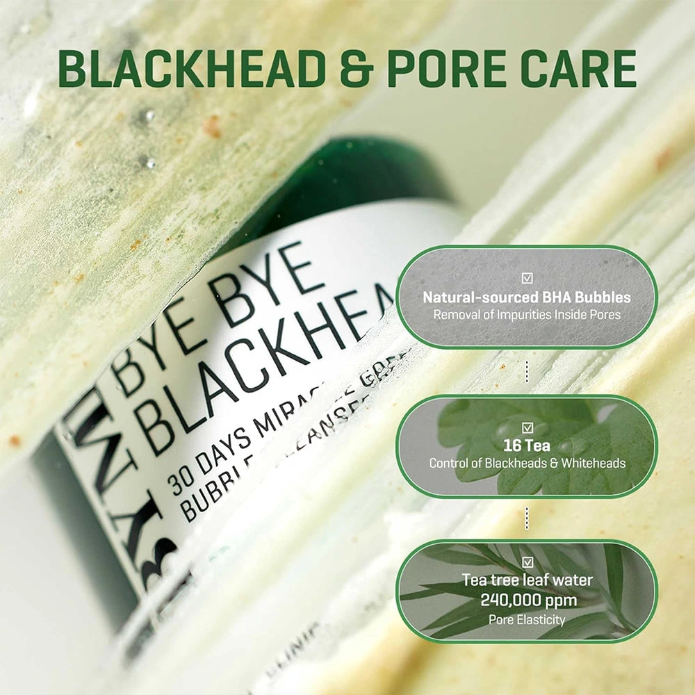 SOME BY MI Bye Bye Blackhead 30 Days Miracle Active Cleansing Foam