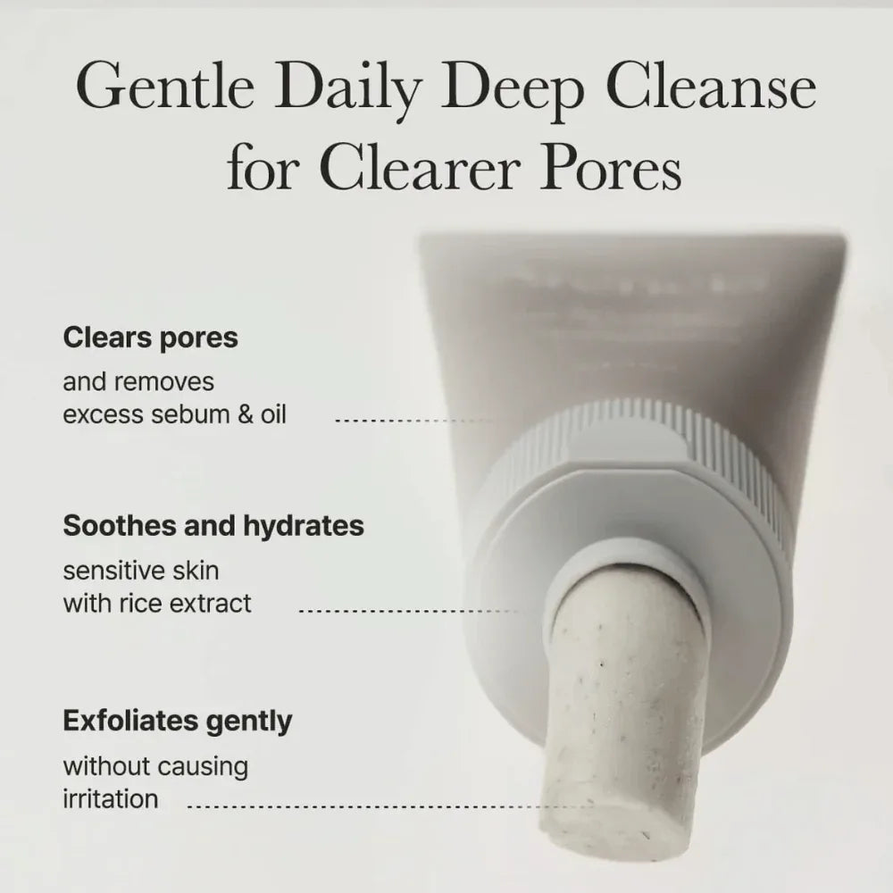 Arencia Rice + LHA Pore Control Rice Cake Cleanser