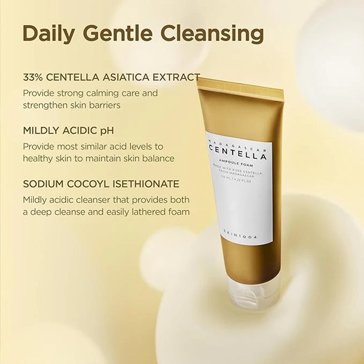 MADAGASCAR CENTELLA Ampoule Foam