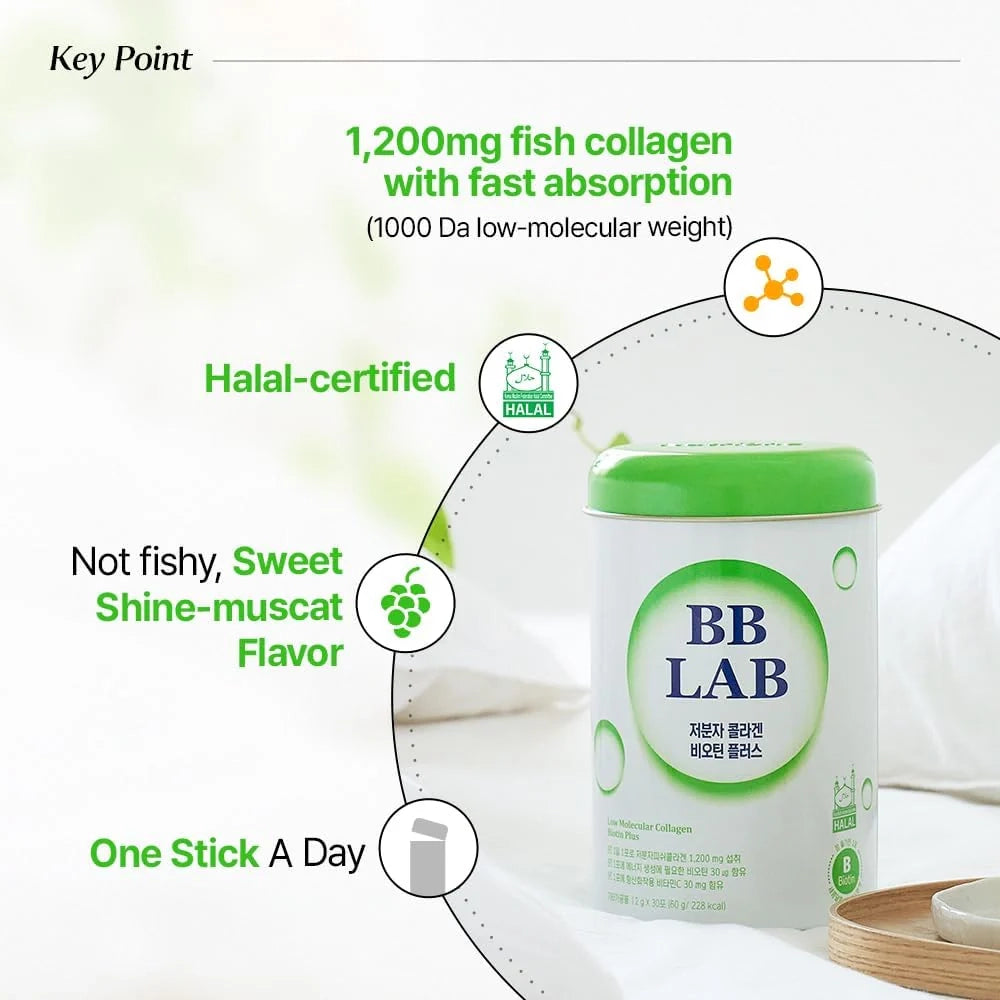 BB LAB Low Molecular Collagen Biotin Plus 2g