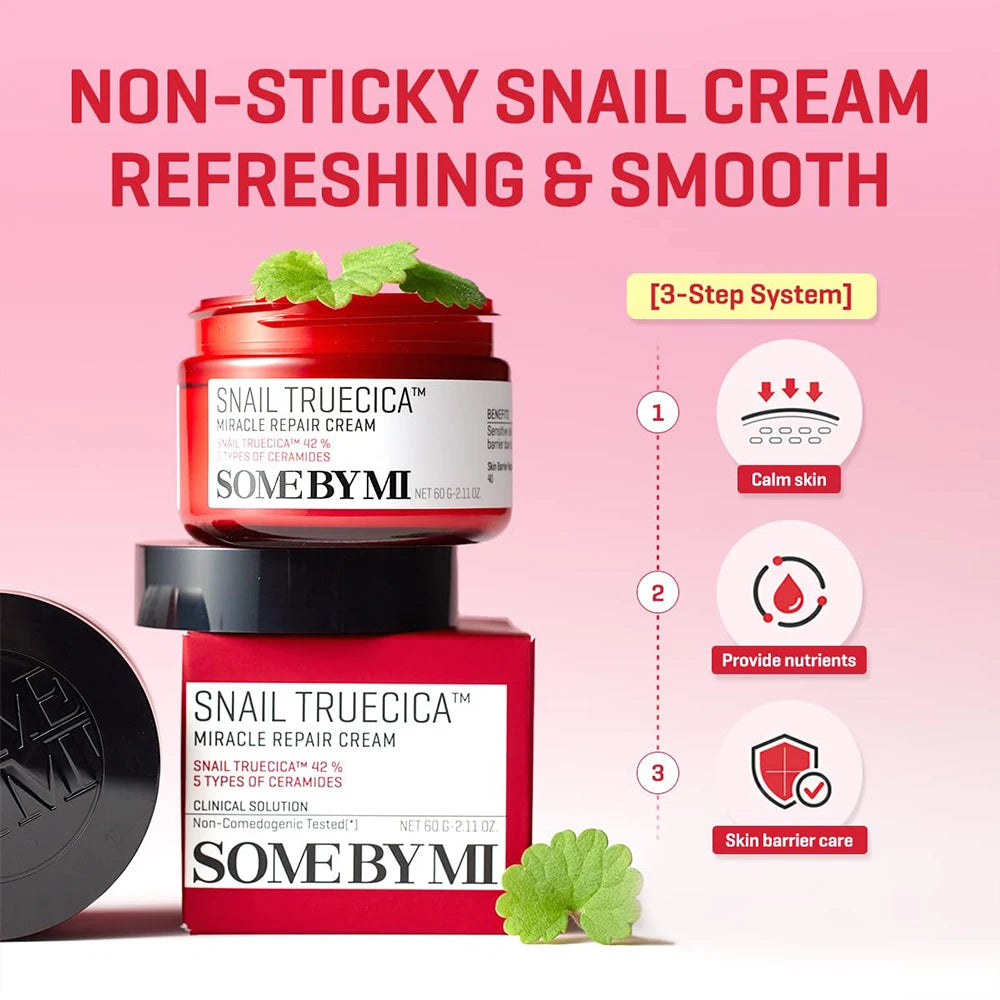 SOME BY MI Snail Truecica Miracle Repair Soothing and Moisturizing Cream