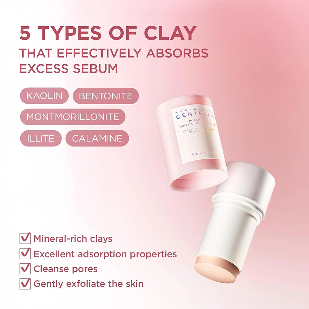 MADAGASCAR CENTELLA Poremizing Quick Clay Stick Mask