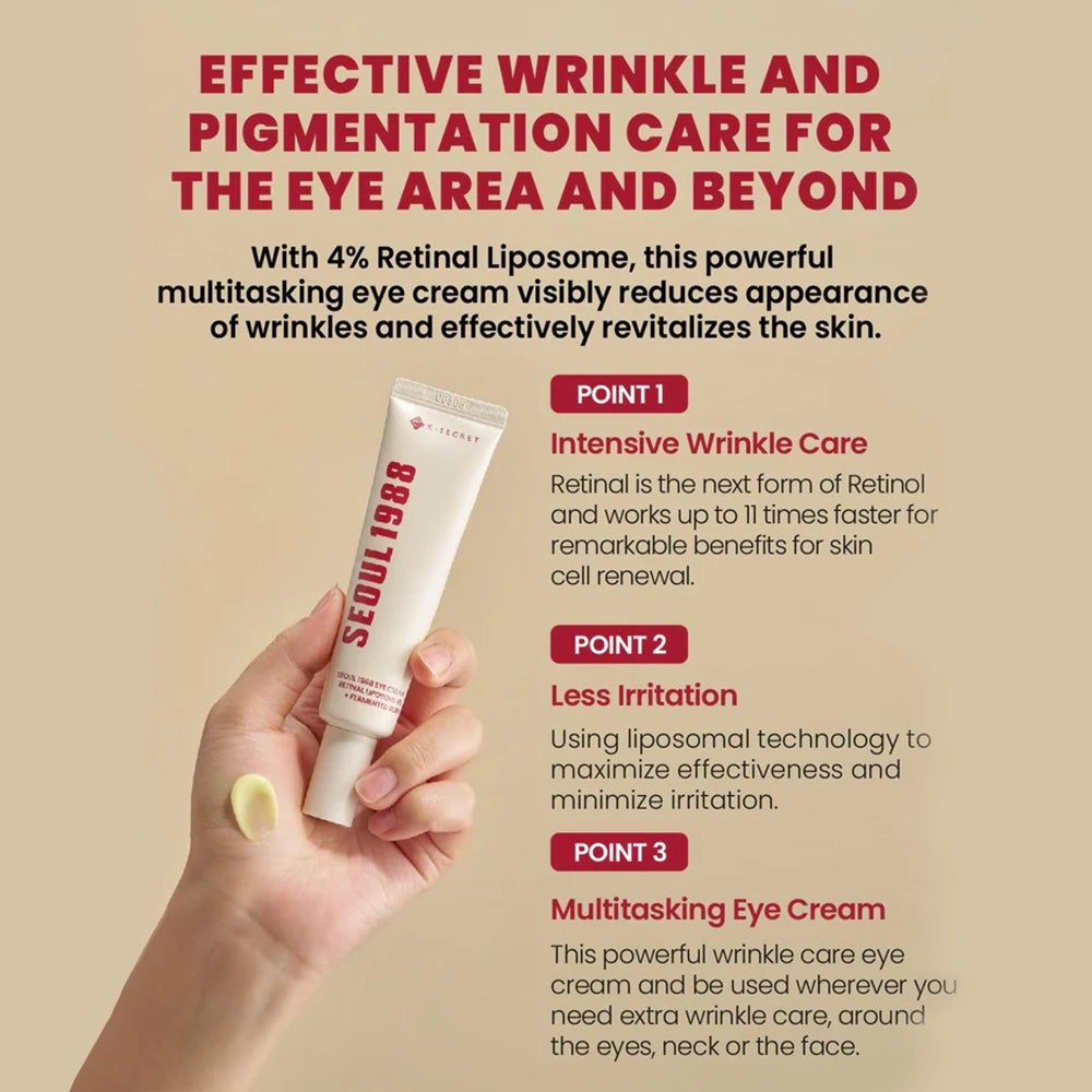 SEOUL 1988 Eye Cream Retinal Liposome 4%