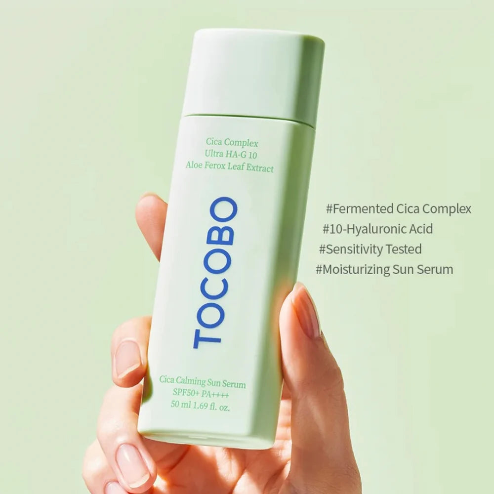 TOCOBO Cica Calming Sun Serum SPF50+ PA++++