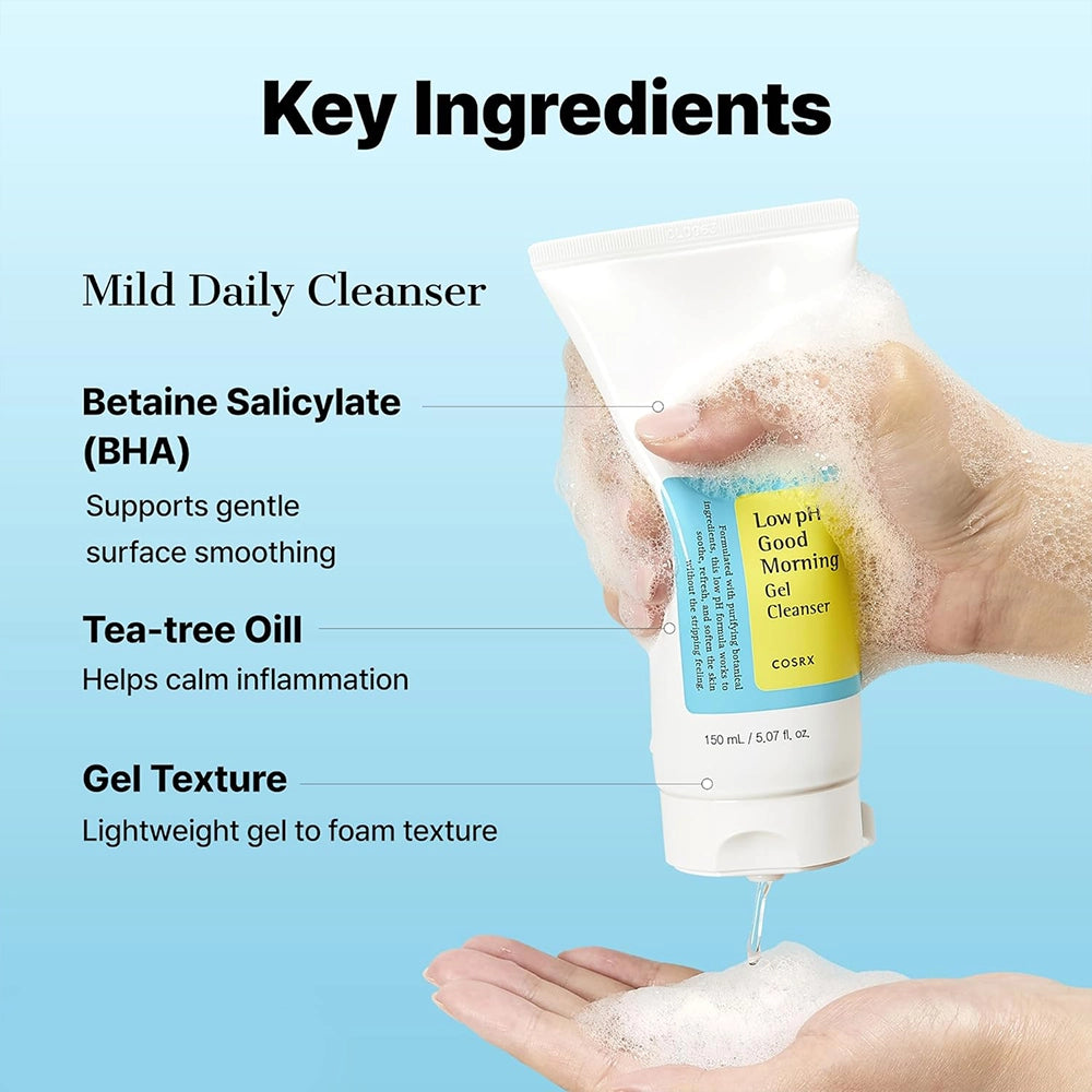COSRX Low pH Good Morning Cleanser