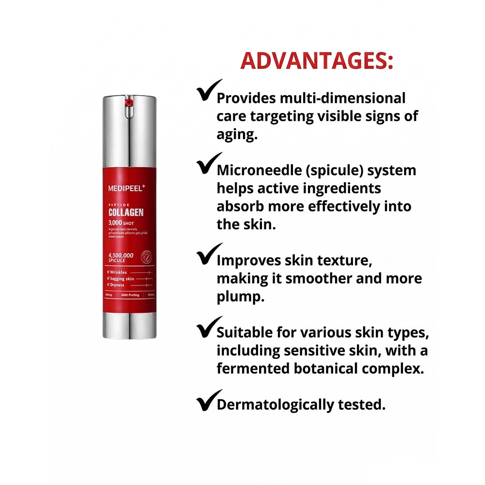 MEDIPEEL Peptide Collagen 3,000 shot