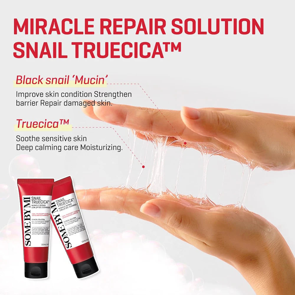 SOME BY MI Snail Truecica Miracle Repair Cleansing Gel
