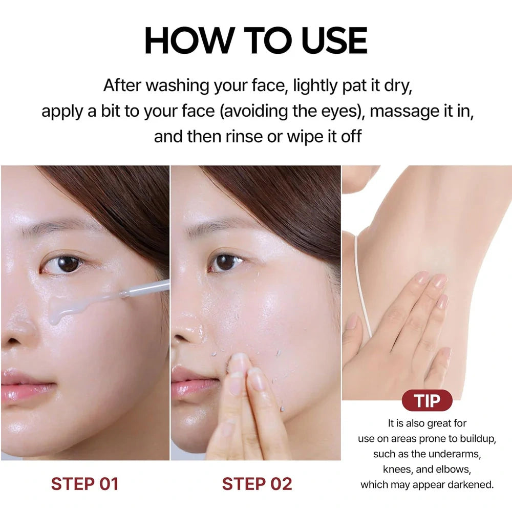 Dr.Melaxin Peel Shot Exfoliating Black Rice Ampoule