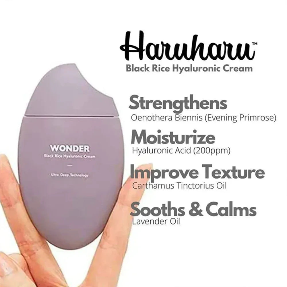 haruharu wonder Black Rice Hyaluronic Cream