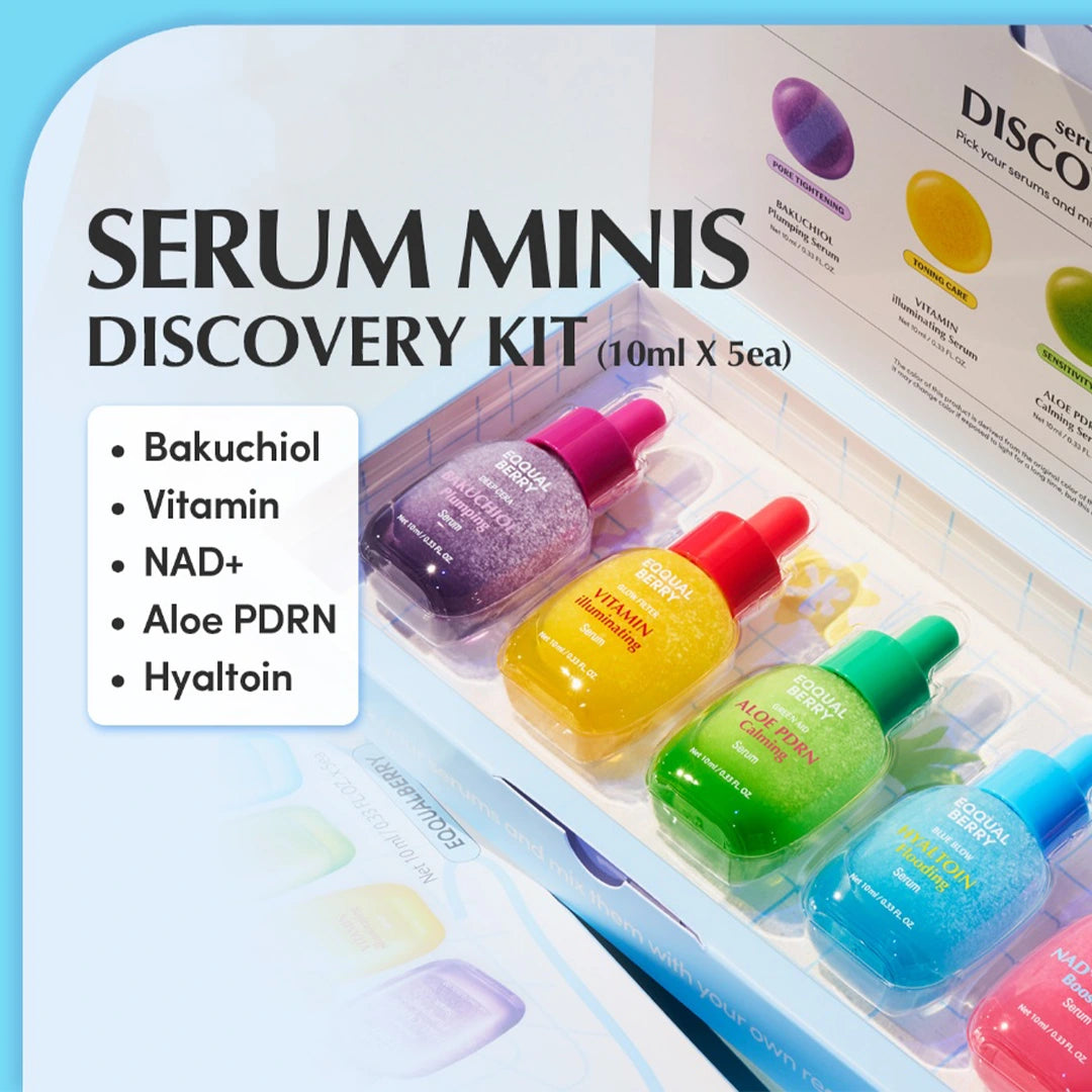EQQUAL BERRY Serum Minis Discovery Kit