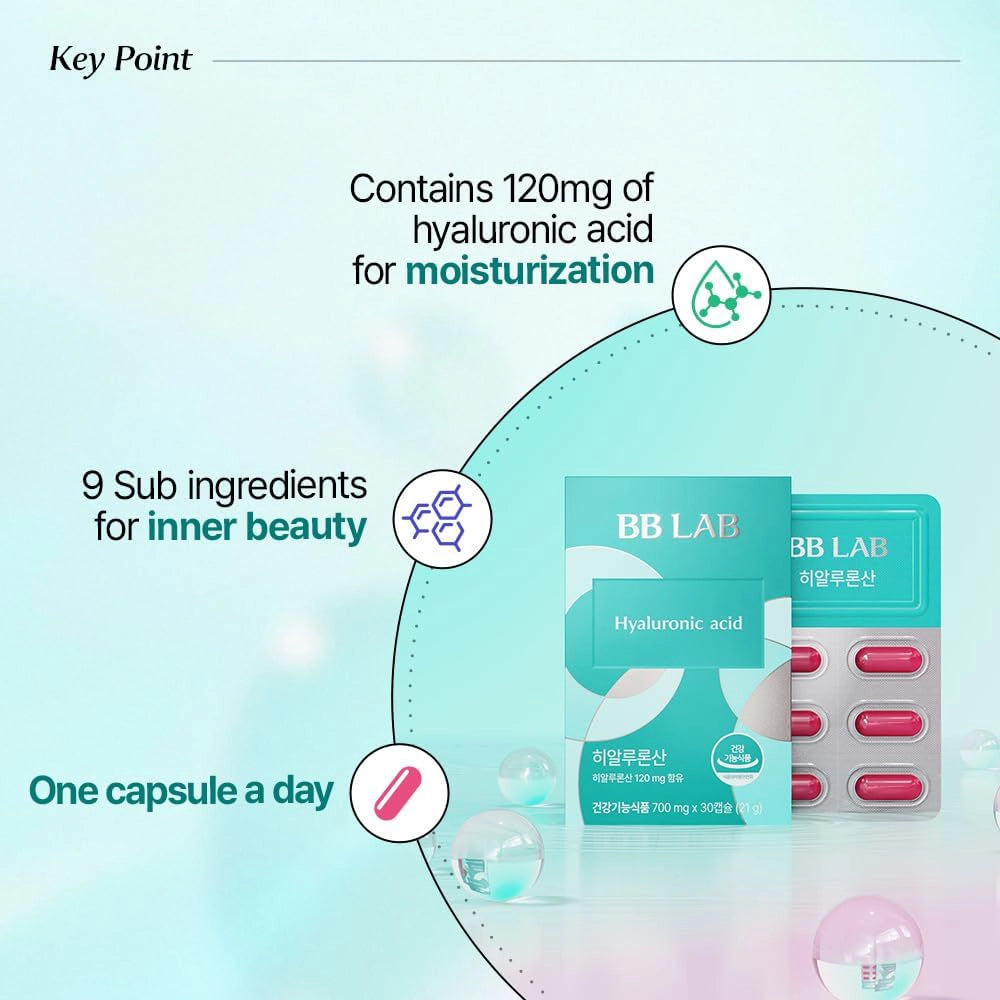 BB Lab Hyaluronic Acid 700mg - Deep Skin Hydration Capsule