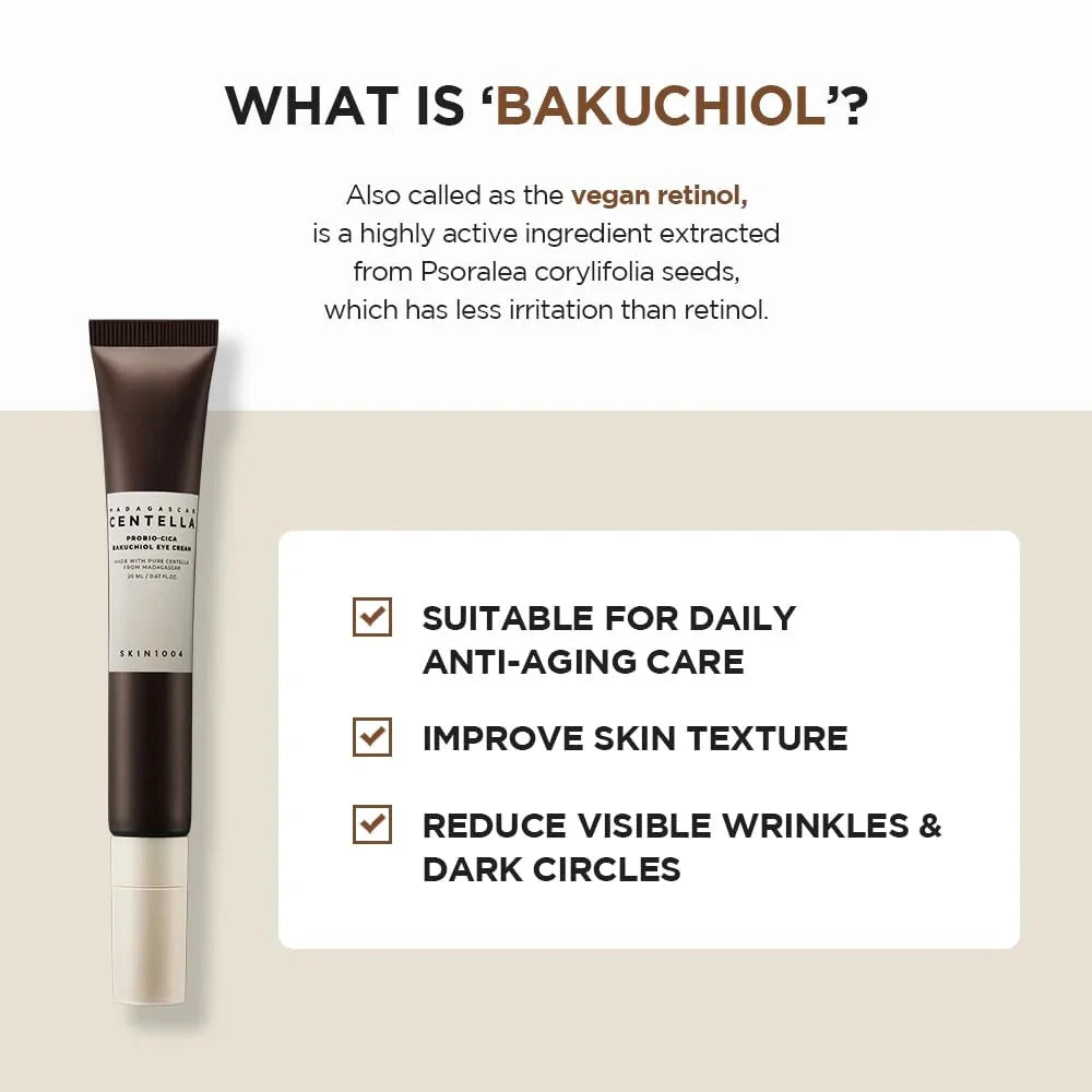 MADAGASCAR CENTELLA Probio Cica Bakuchiol Eye Cream