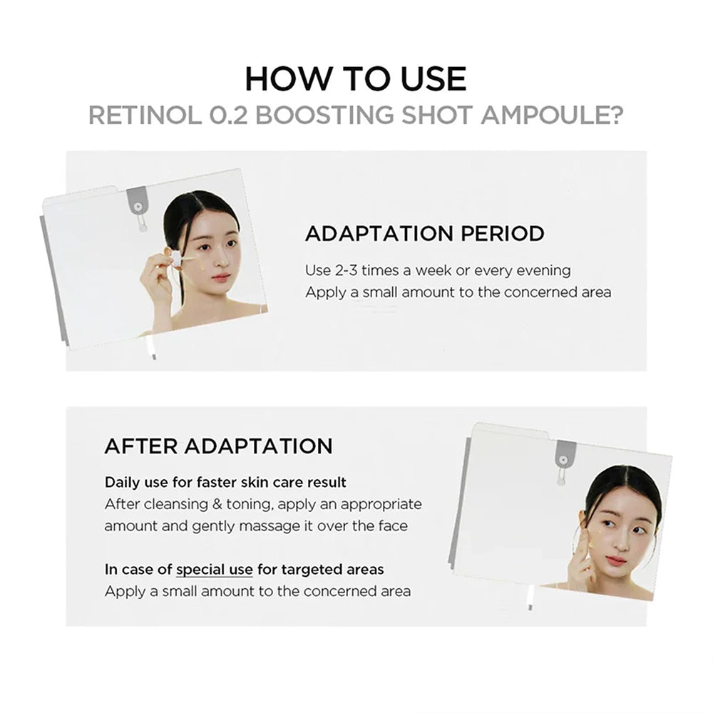 MADAGASCAR CENTELLA Retinol 0.2 Boosting Shot Ampoule