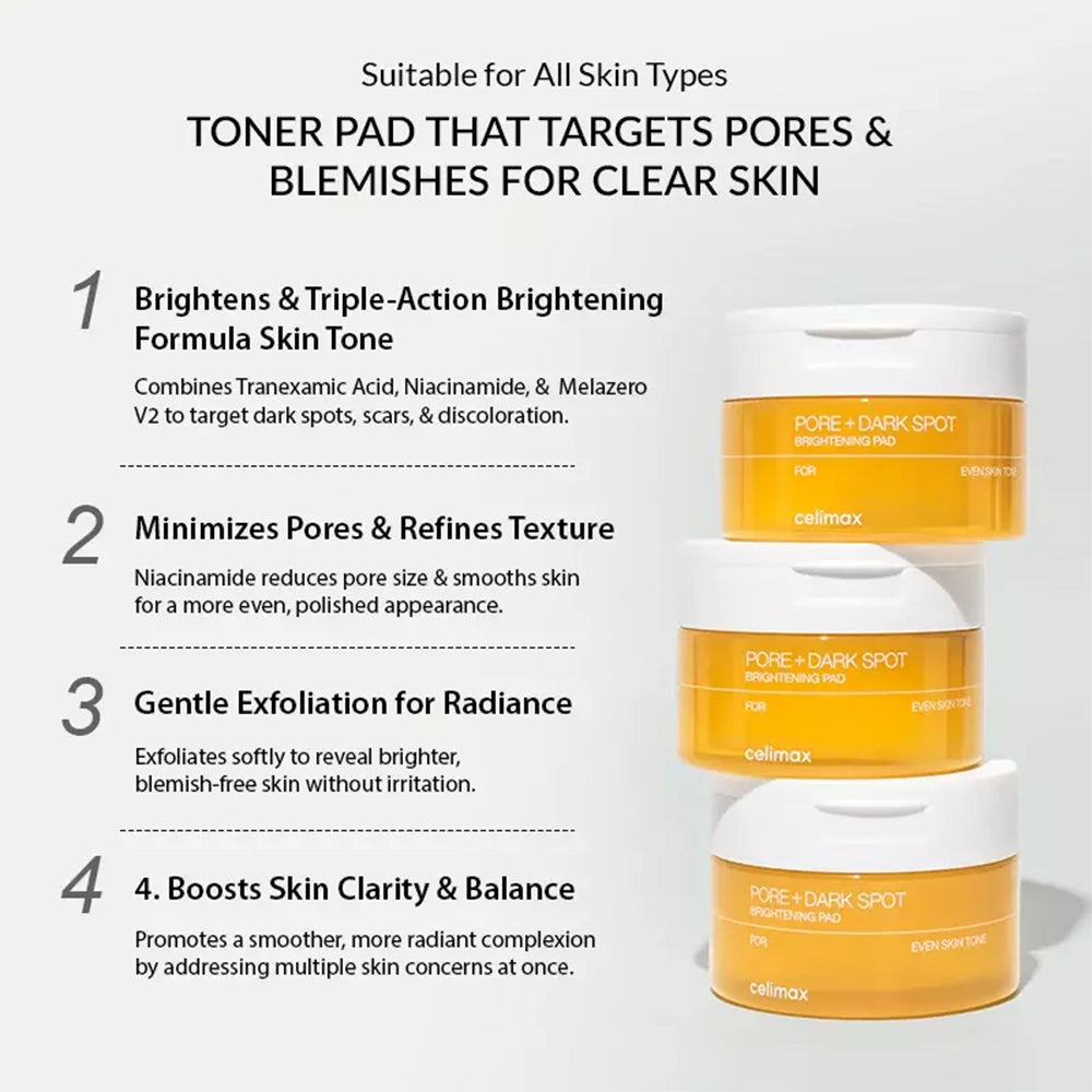celimax Pore + Dark Spot Brightening Pad