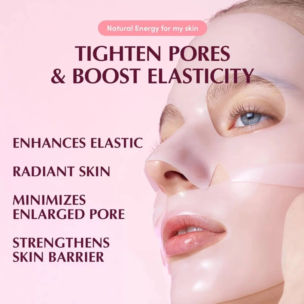 EQQUAL BERRY Collagen Pore-tight up Hydrogel Mask