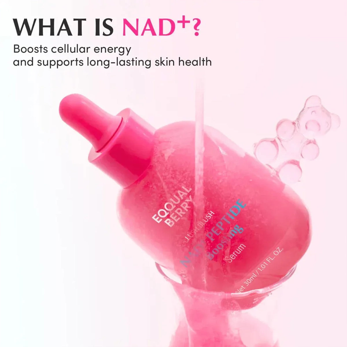 EQQUAL BERRY NAD+ Peptide Boosting Serum