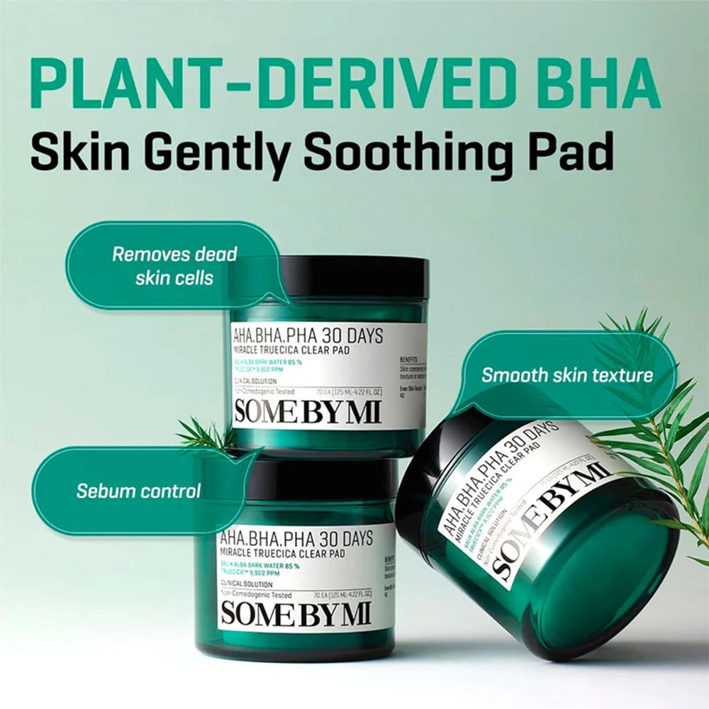 SOME BY MI AHA.BHA.PHA 30 Days Miracle Truecica Clear Pad