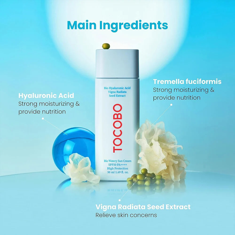 TOCOBO Bio Watery Sun Cream SPF50 PA++++
