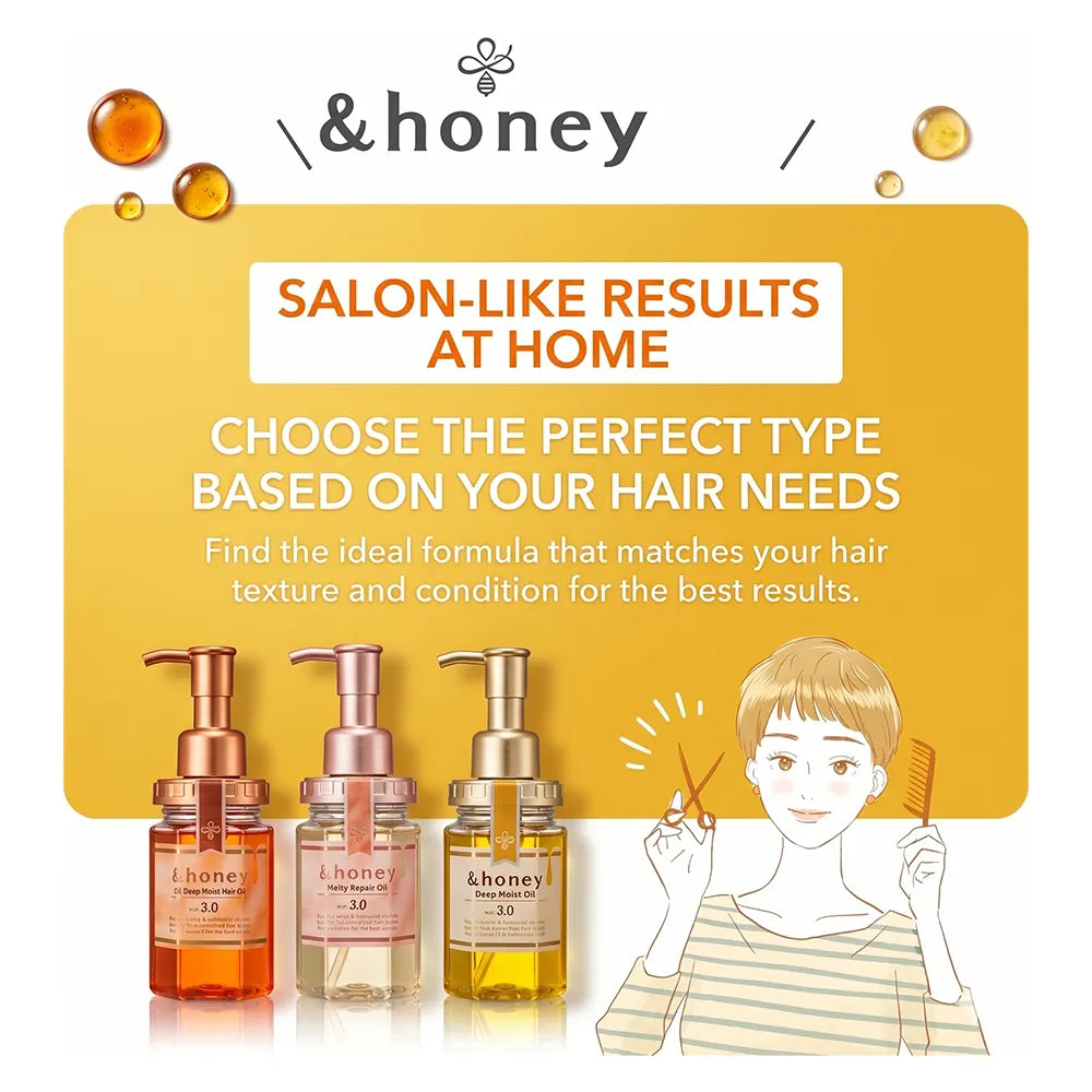 &honey Creamy Damage Repair Hair Oil 3.0