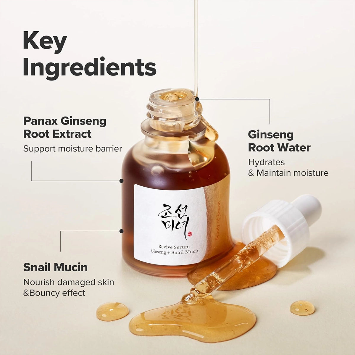 Beauty of Joseon Revive Serum with Ginseng & Snail Mucin