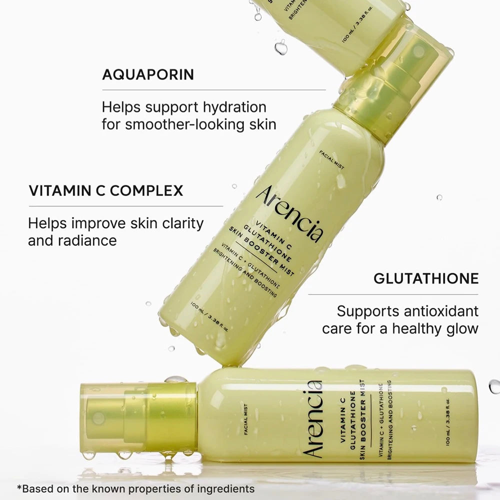 Arencia Vitamin C Glutathione Skin Booster Mist
