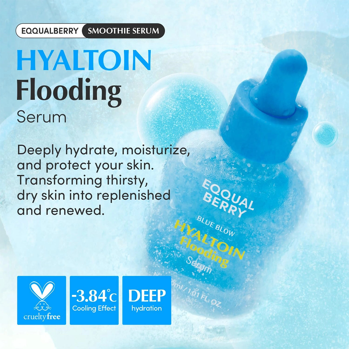 EQQUAL BERRY Hyaltoin Flooding Serum