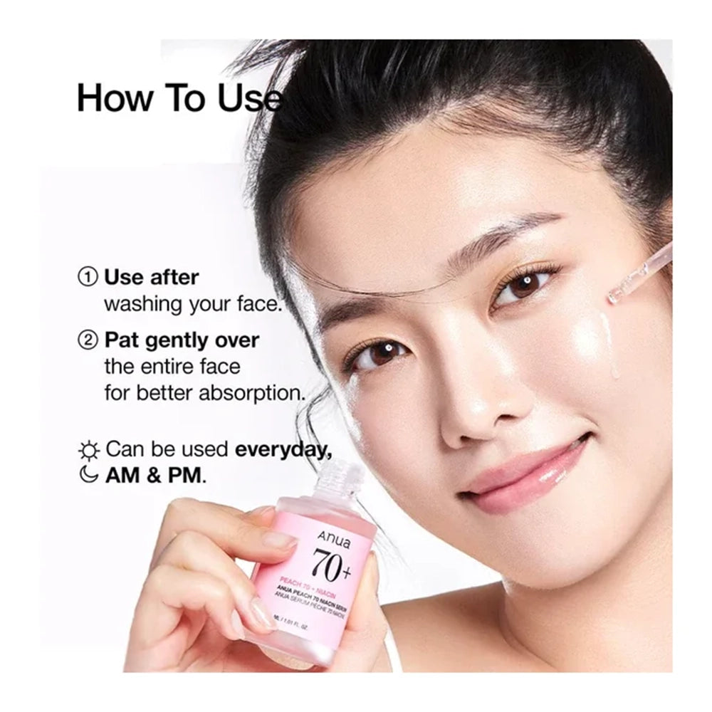Anua Peach 70% Niacinamide Serum