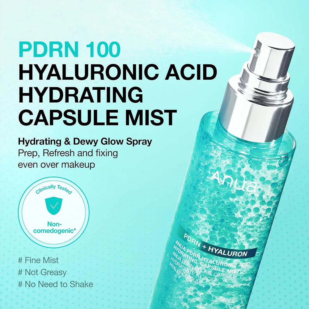 Anua PDRN Hyaluronic Acid Hydrating Capsule Mist