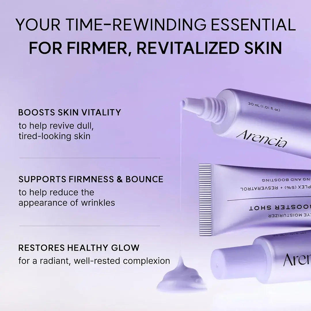 Arencia Face & Eye Moisturizer NAD+ Booster Shot