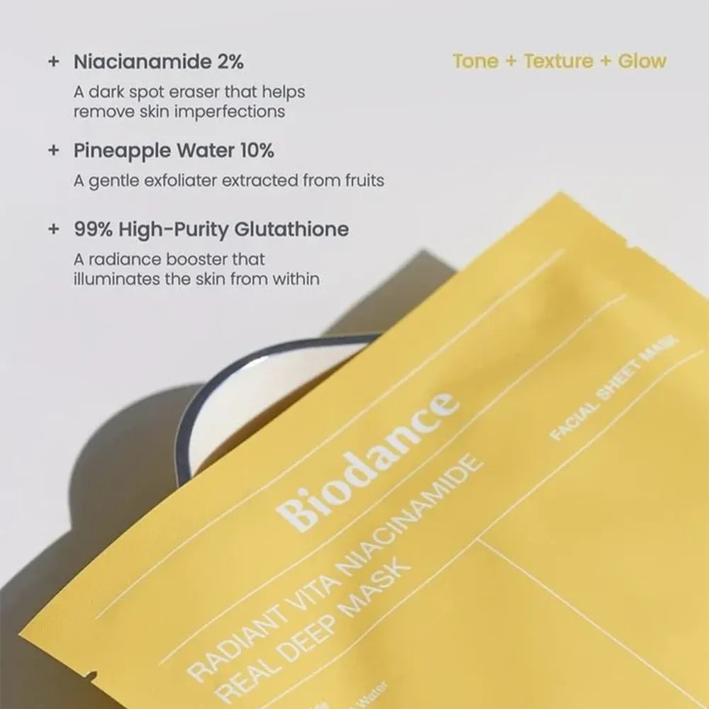 Biodance Radiant Vita Niacinamide Real Deep Mask