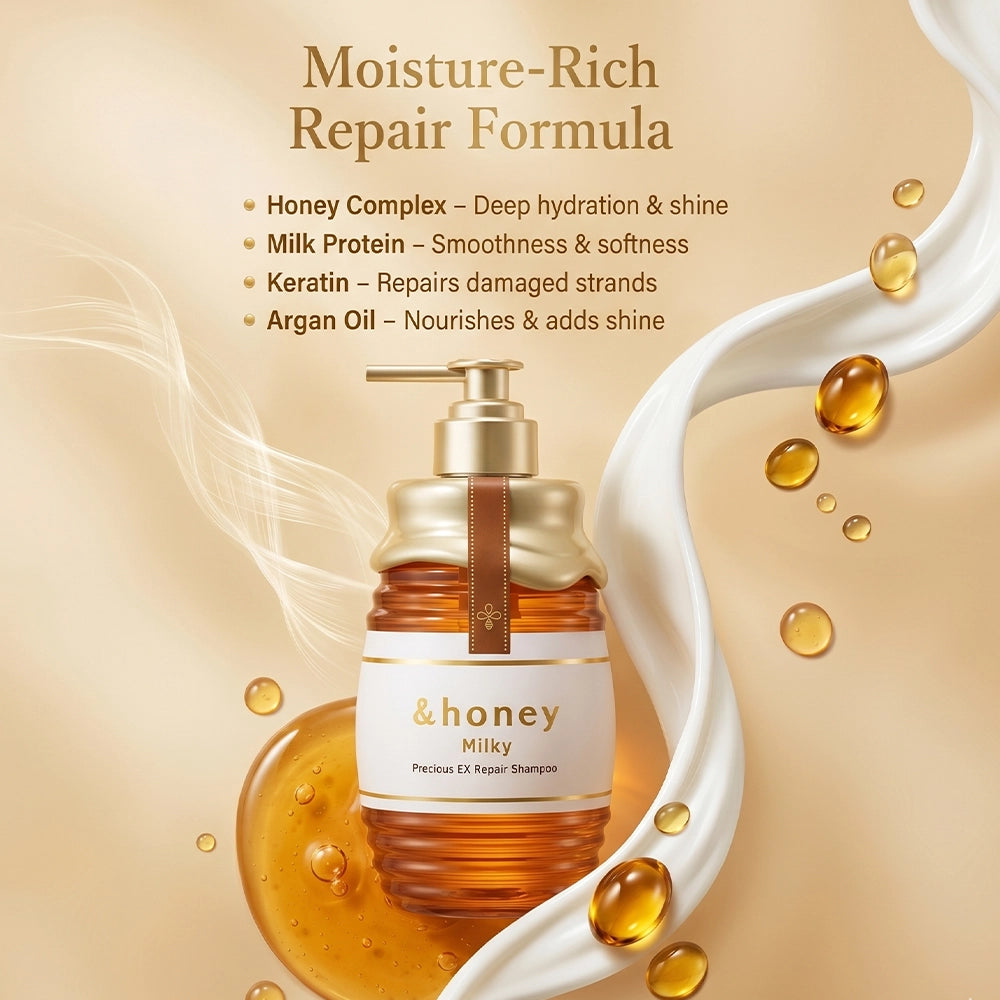 &honey Milky Precious Ex Repair Shampoo