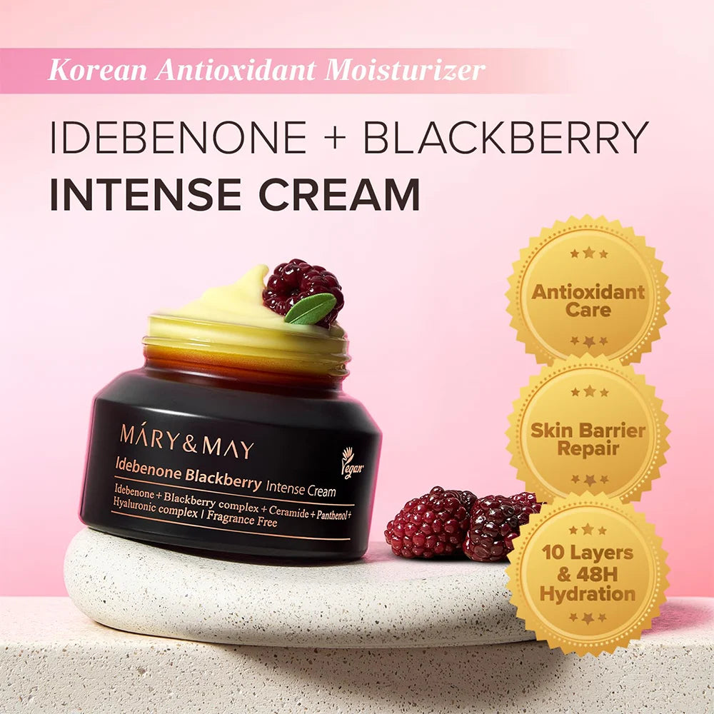 MARY&MAY Idebenone Blackberry Intense Cream
