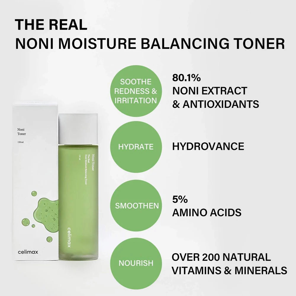 celimax The Real Noni Moisture Balancing Toner