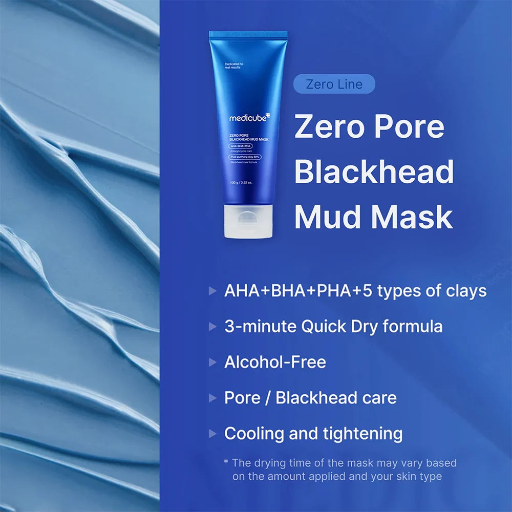 medicube Zero Pore Blackhead Mud Mask