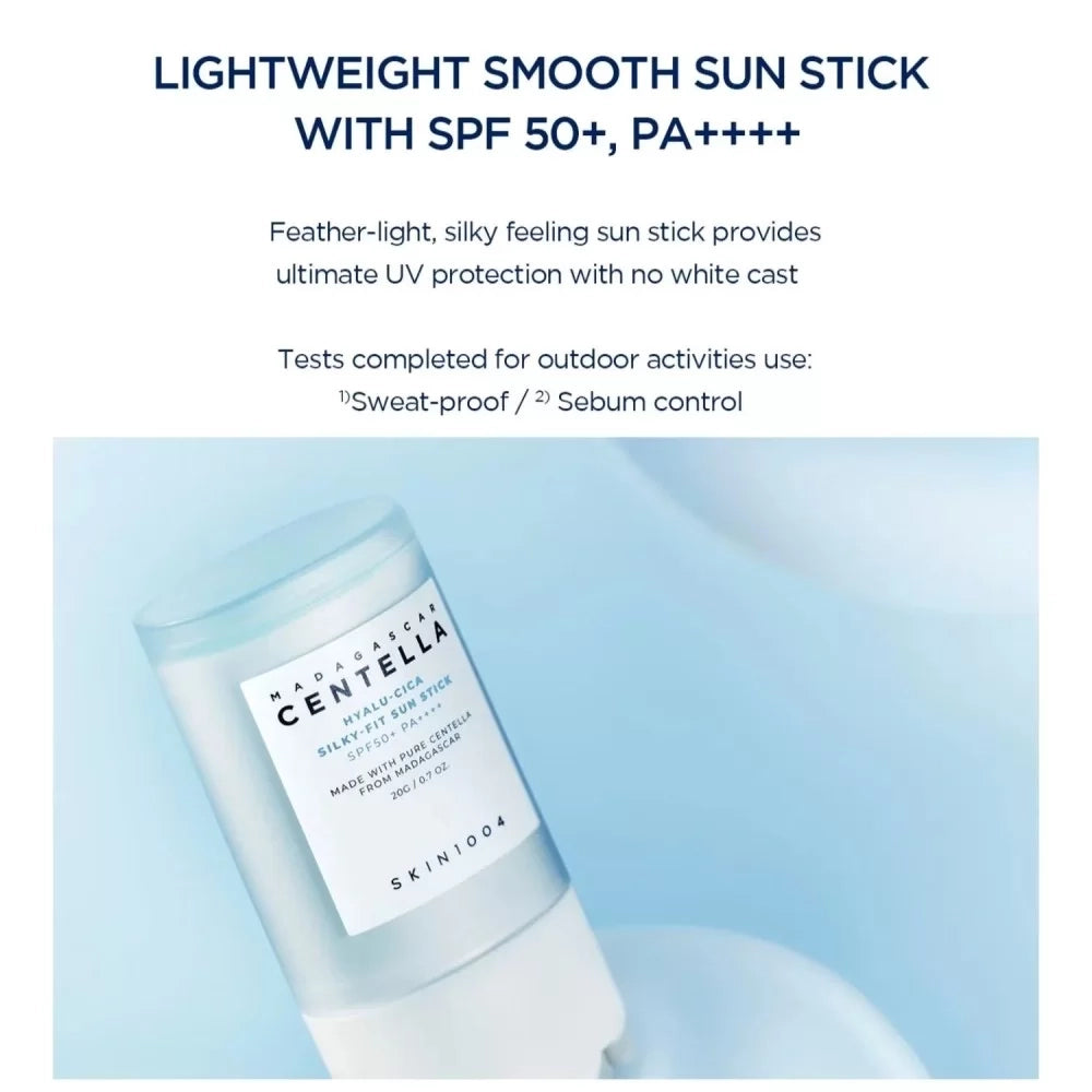 Madagascar Centella Hyalu-Cica Silky-Fit Sun Stick