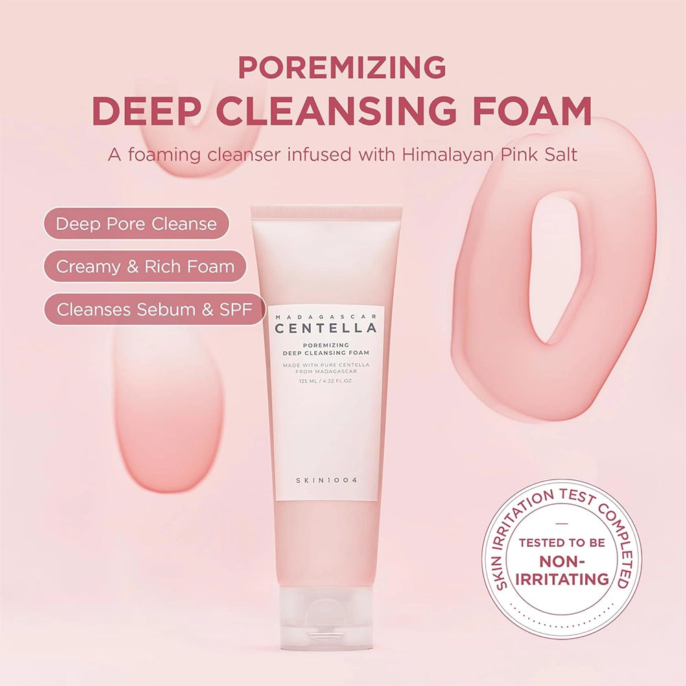 MADAGASCAR CENTELLA Poremizing Deep Cleansing Foam