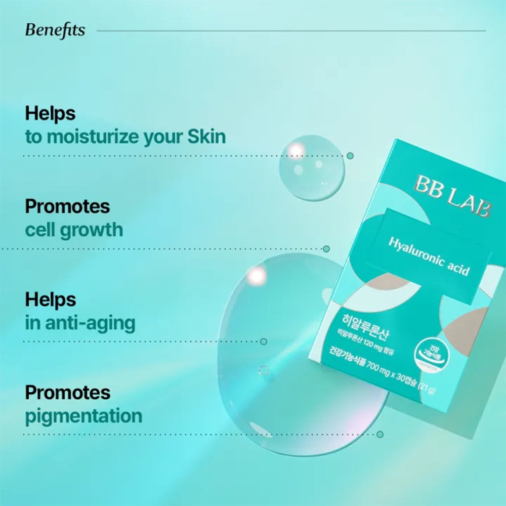 BB Lab Hyaluronic Acid 700mg - Deep Skin Hydration Capsule
